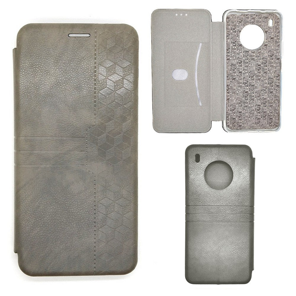 Huawei Y9A Leather Pouch Case Premium Leather texture full cover