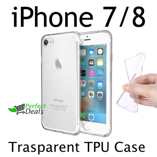 Transparent Clear TPU Case for iPhone 7