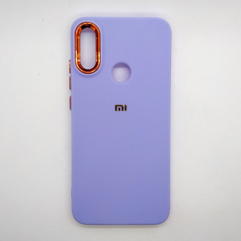 Gold Camera Protection Back Cover for Redmi Note 7