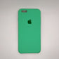 apple silicone case Velvet inner cover Hard back cover for iPhone 6 Plus / 6s Plus
