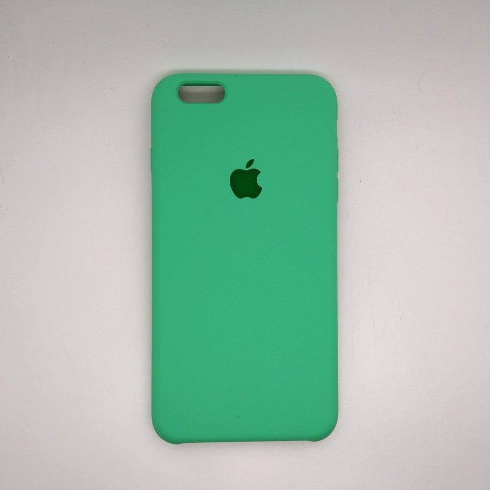 apple silicone case Velvet inner cover Hard back cover for iPhone 6 Plus / 6s Plus