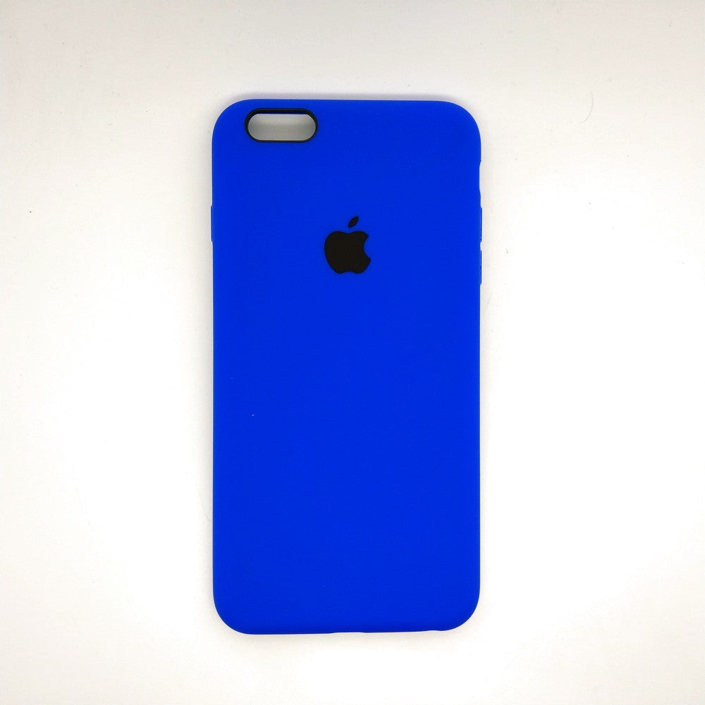 apple silicone case Velvet inner cover Hard back cover for iPhone 6 Plus / 6s Plus