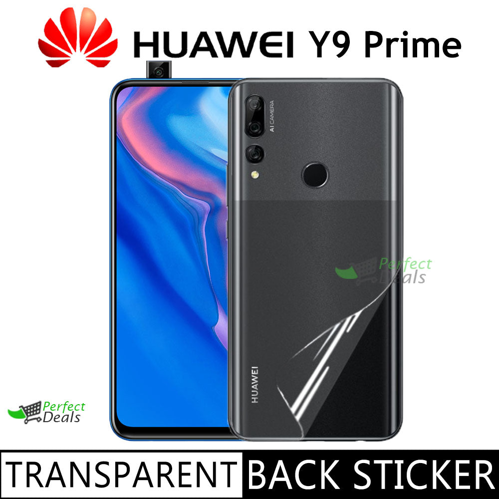 Clear Skin Back Sticker for Huawei Y9 Prime