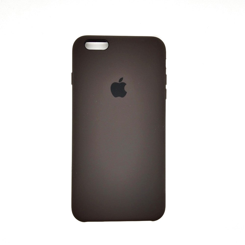 apple silicone case Velvet inner cover Hard back cover for iPhone 6 Plus / 6s Plus