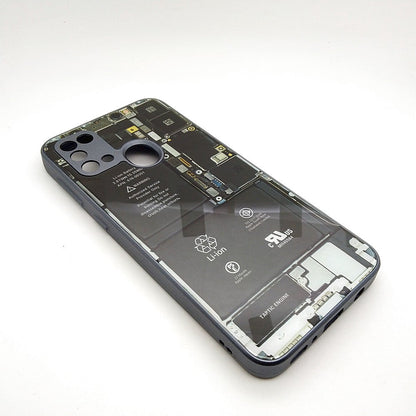 Circuit Board High Quality Hard Cover Full Camera Lens Protective Case for Samsung M31