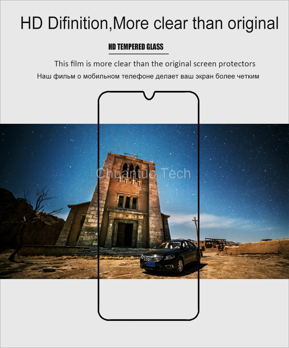 Screen Protector Tempered Glass for Vivo Y1s