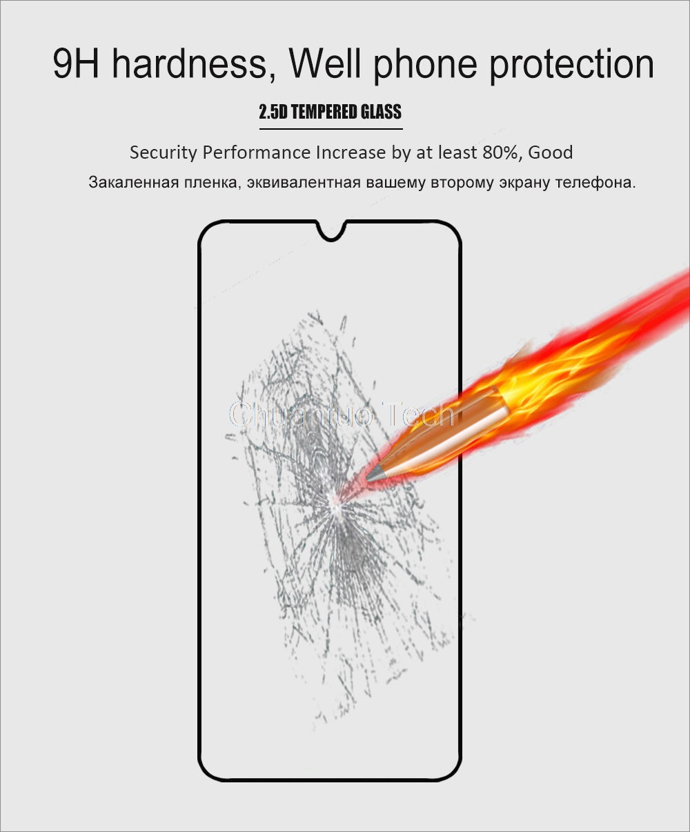Screen Protector Tempered Glass for Vivo Y1s