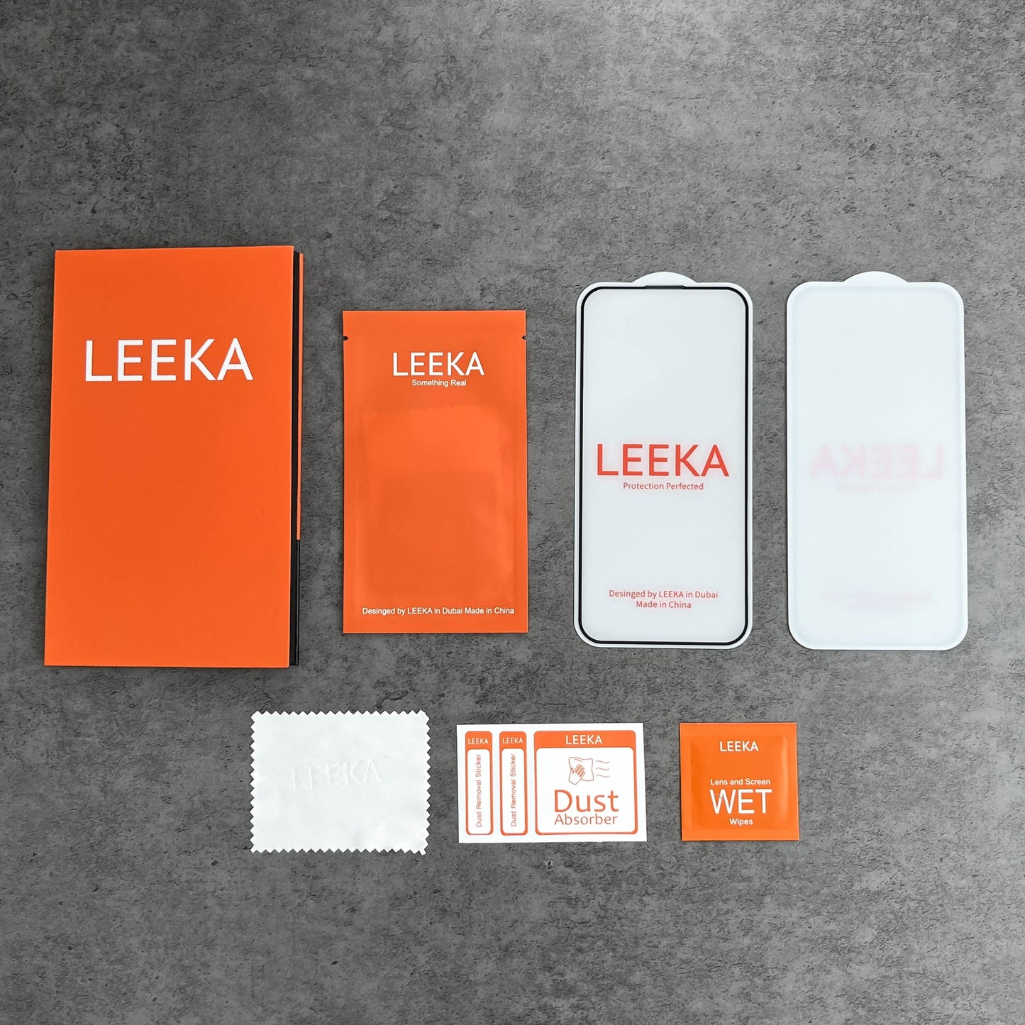 LEEKA Apple iPhone 15 Supreme Quality HD Tempered Glass & Camera Lens Glass Screen Protector