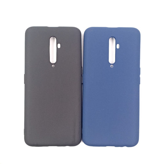 OPPO Reno 2F bundle pack of 2 Silicone case slim back covers