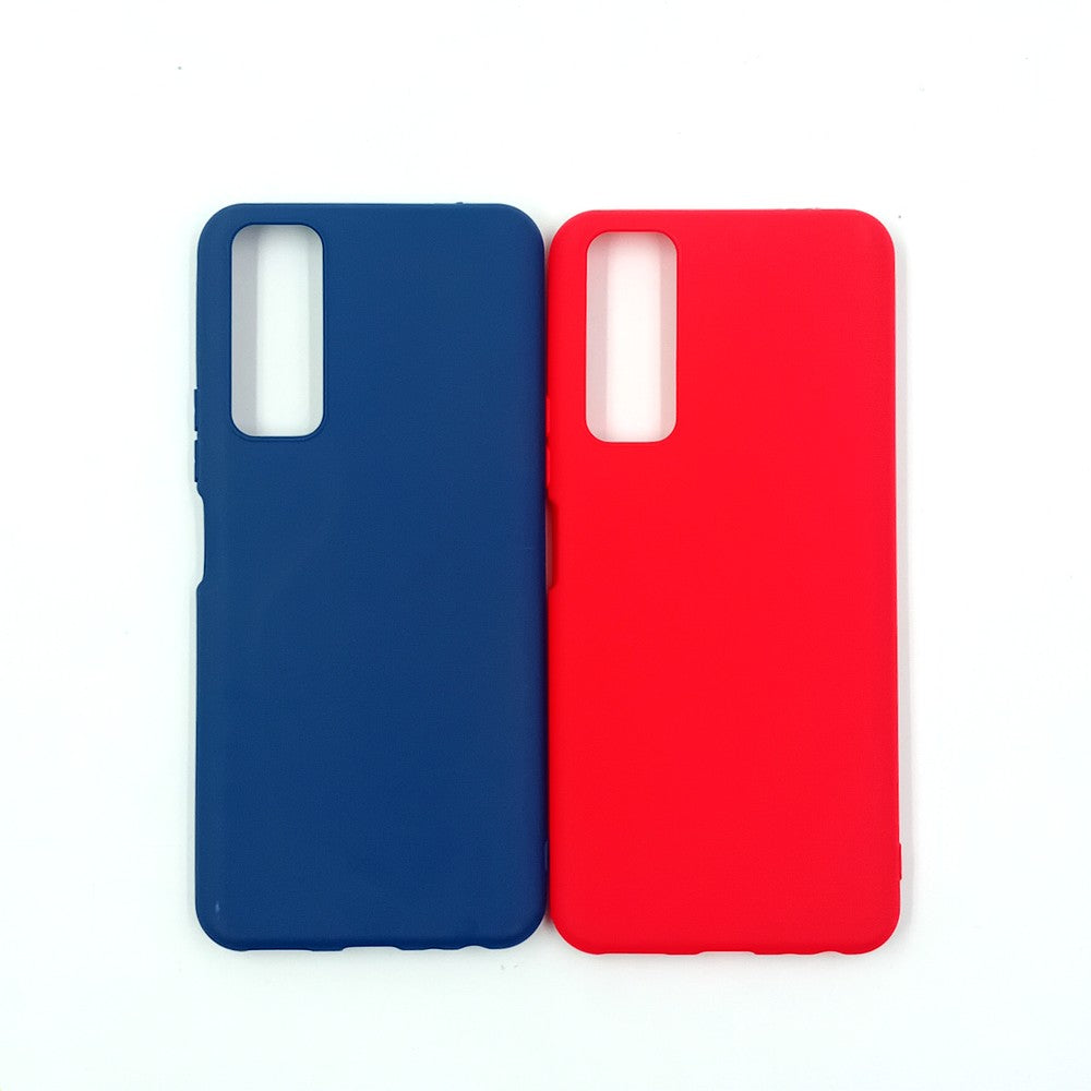 Vivo Y53s bundle pack of 2 Silicone case slim back covers