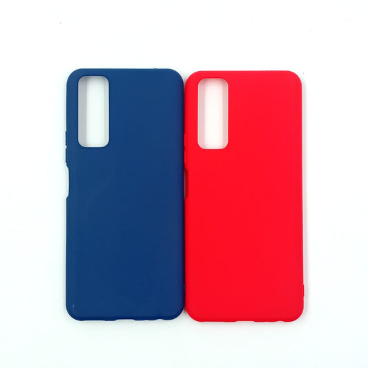 Vivo Y53s bundle pack of 2 Silicone case slim back covers