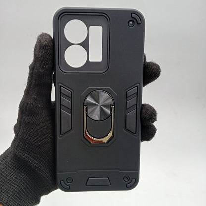 Vivo Y35 Hard PC Case with ring holder Shockproof Slim back Cover
