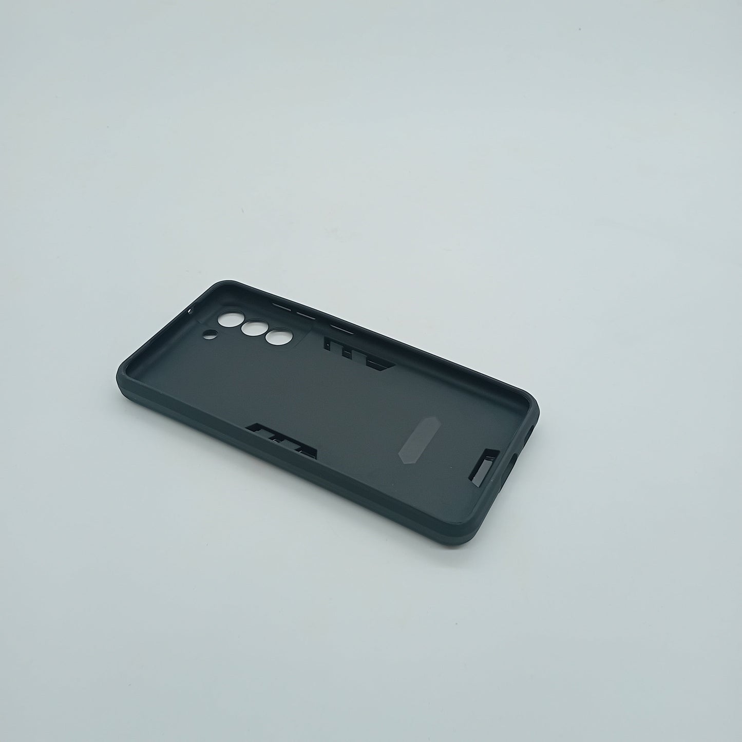 Samsung S21 FE Hard PC Case with ring holder Shockproof Slim back Cover