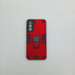 Samsung S21 FE Hard PC Case with ring holder Shockproof Slim back Cover