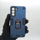 Samsung S21 FE Hard PC Case with ring holder Shockproof Slim back Cover