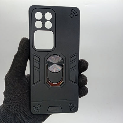 Vivo V30 Hard PC Case with ring holder Shockproof Slim back Cover