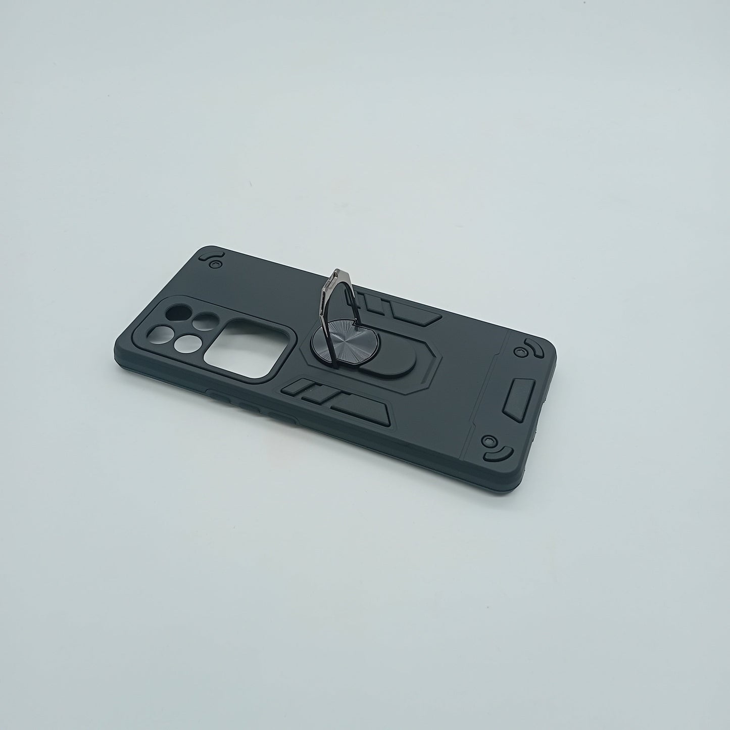 Vivo V30 Hard PC Case with ring holder Shockproof Slim back Cover