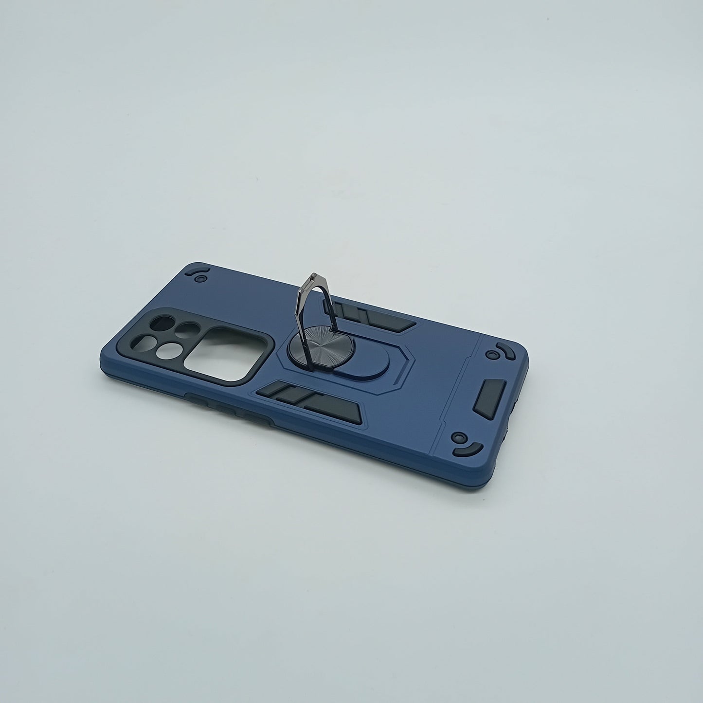 Vivo V30 Hard PC Case with ring holder Shockproof Slim back Cover