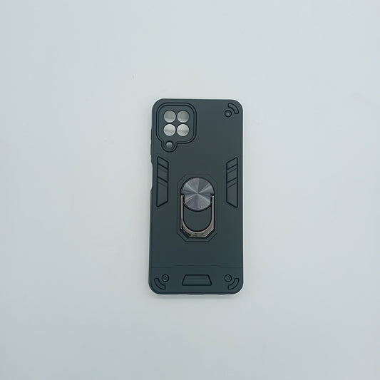 Samsung M32 Hard PC Case with ring holder Shockproof Slim back Cover