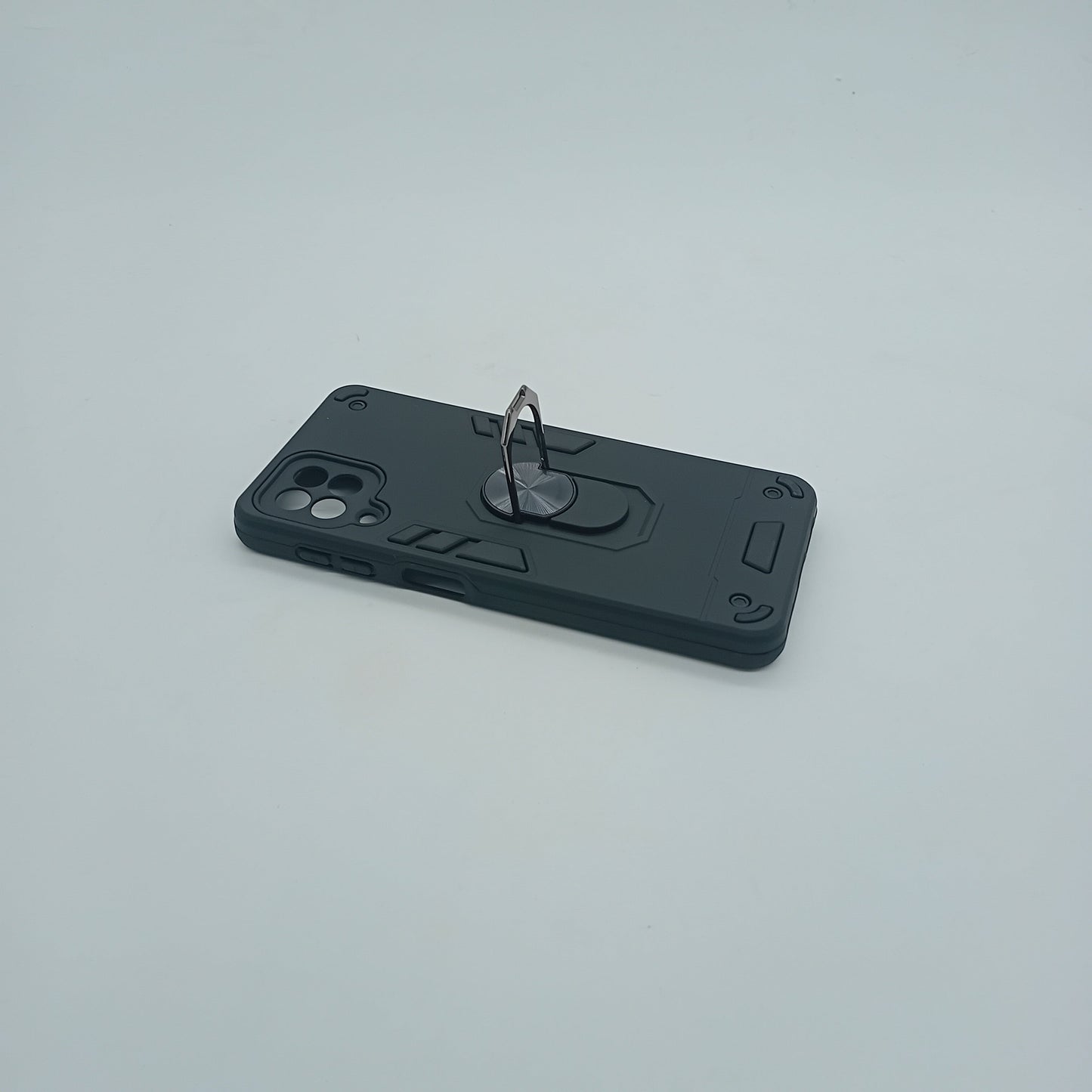Samsung M32 Hard PC Case with ring holder Shockproof Slim back Cover