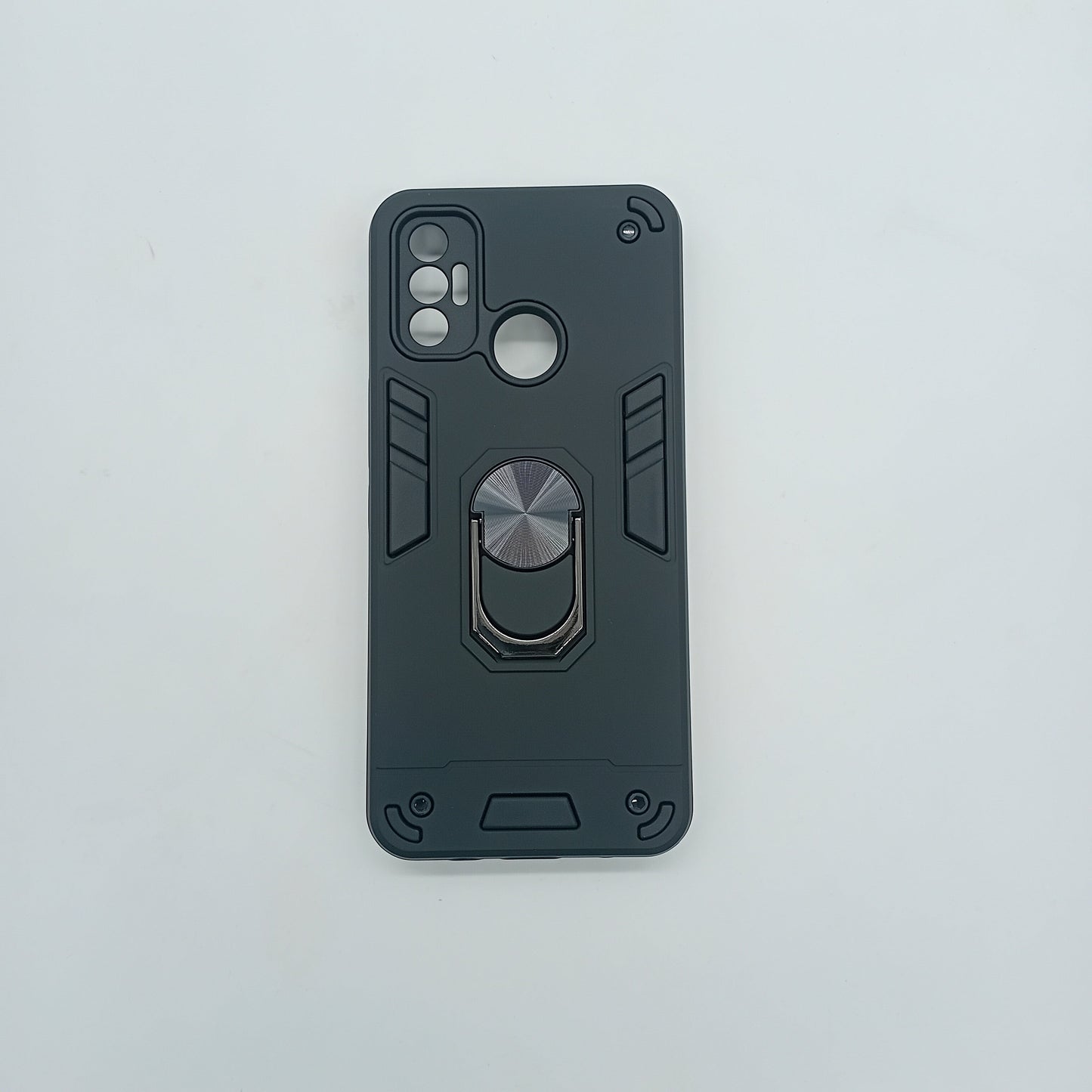 Tecno Spark 7 Hard PC Case with ring holder Shockproof Slim back Cover
