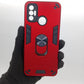 Tecno Spark 7 Hard PC Case with ring holder Shockproof Slim back Cover
