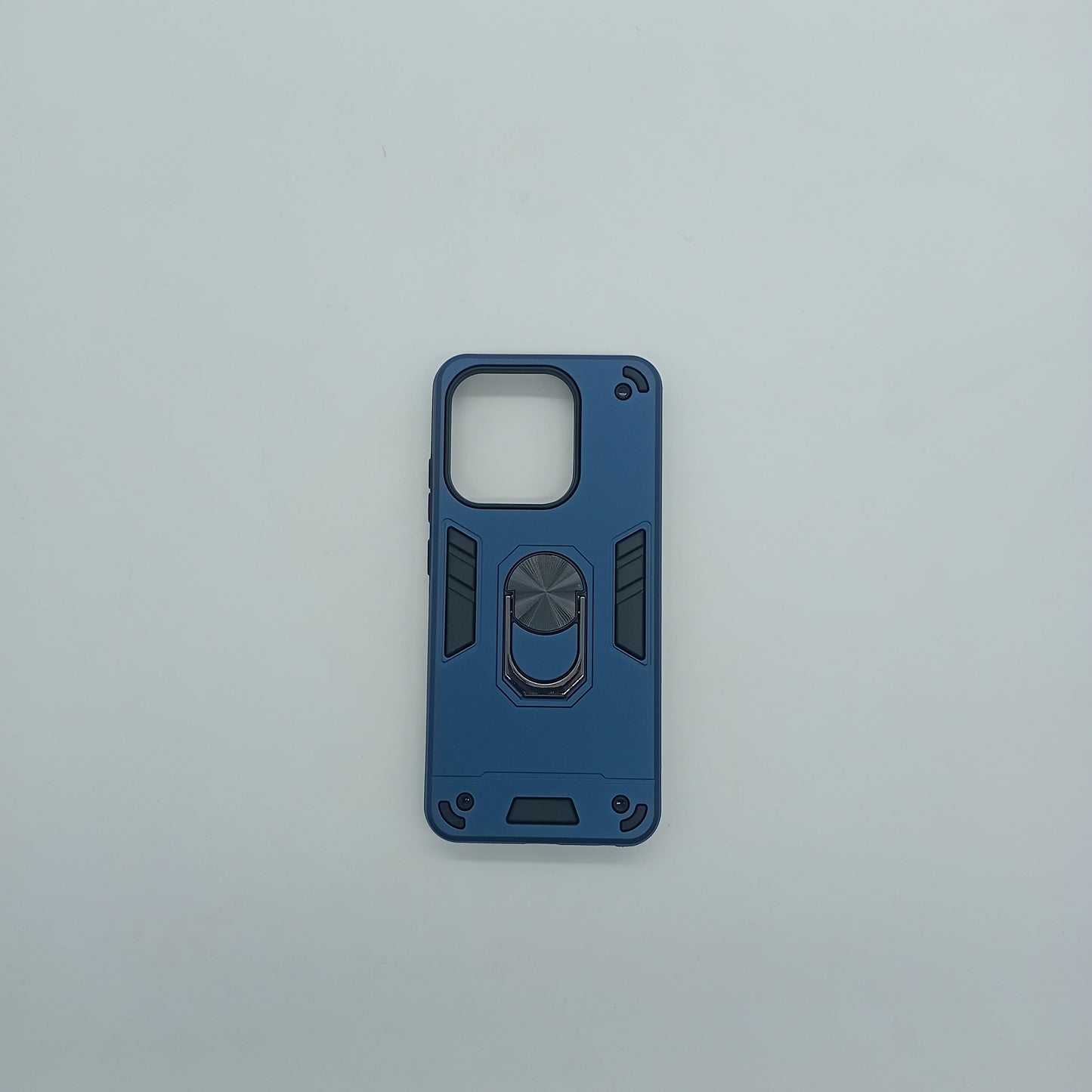infinix Smart 7 Hard PC Case with ring holder Shockproof Slim back Cover