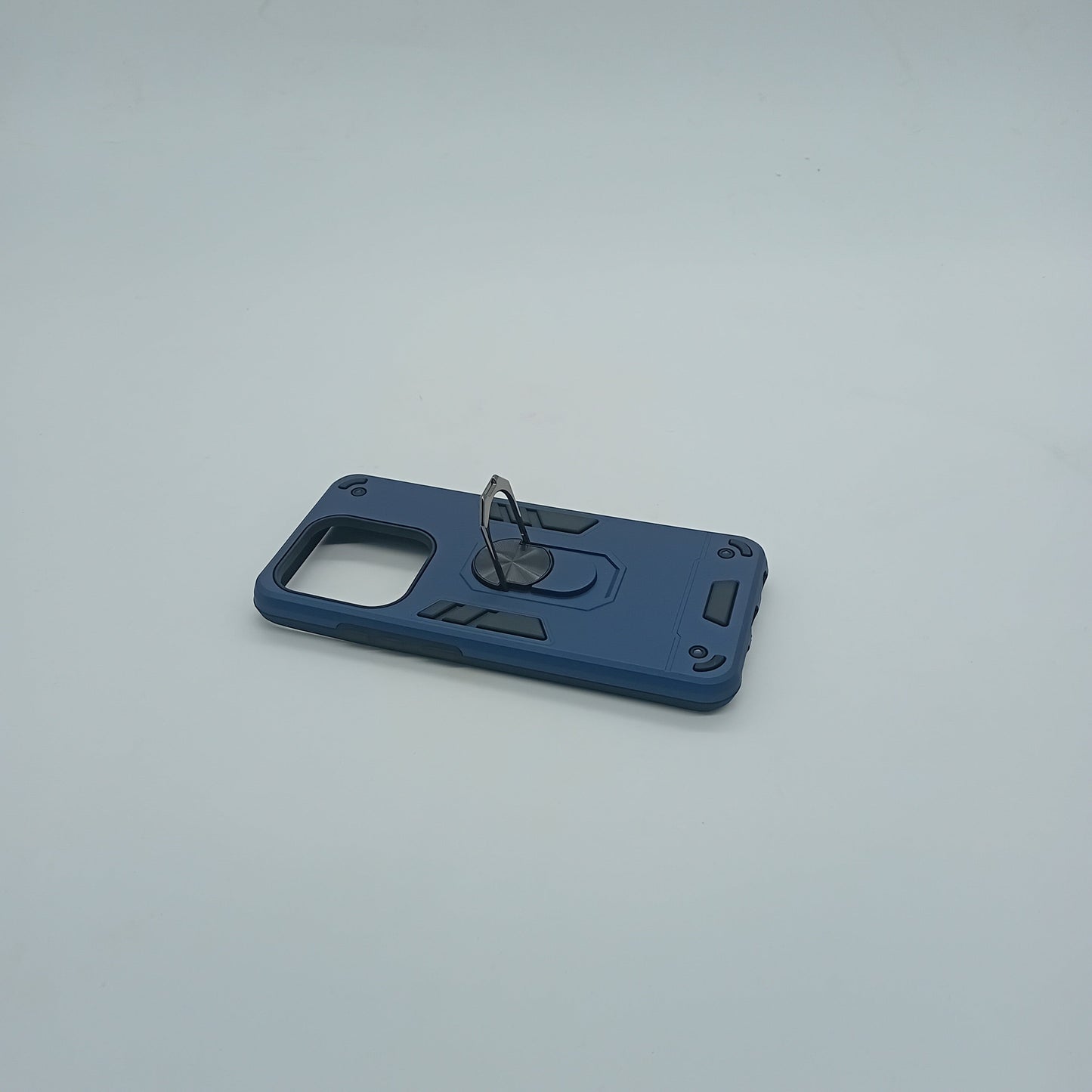 infinix Smart 7 Hard PC Case with ring holder Shockproof Slim back Cover