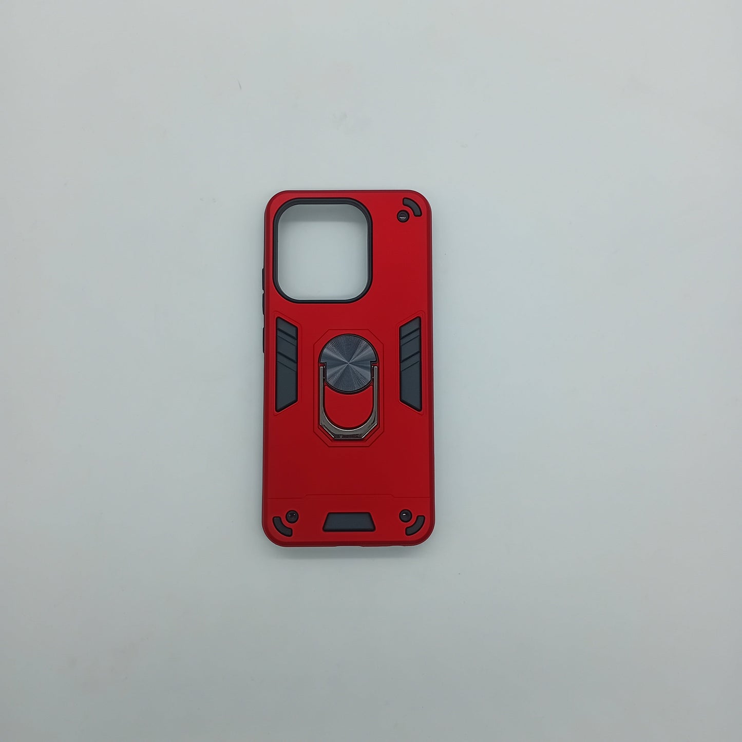 infinix Smart 7 Hard PC Case with ring holder Shockproof Slim back Cover