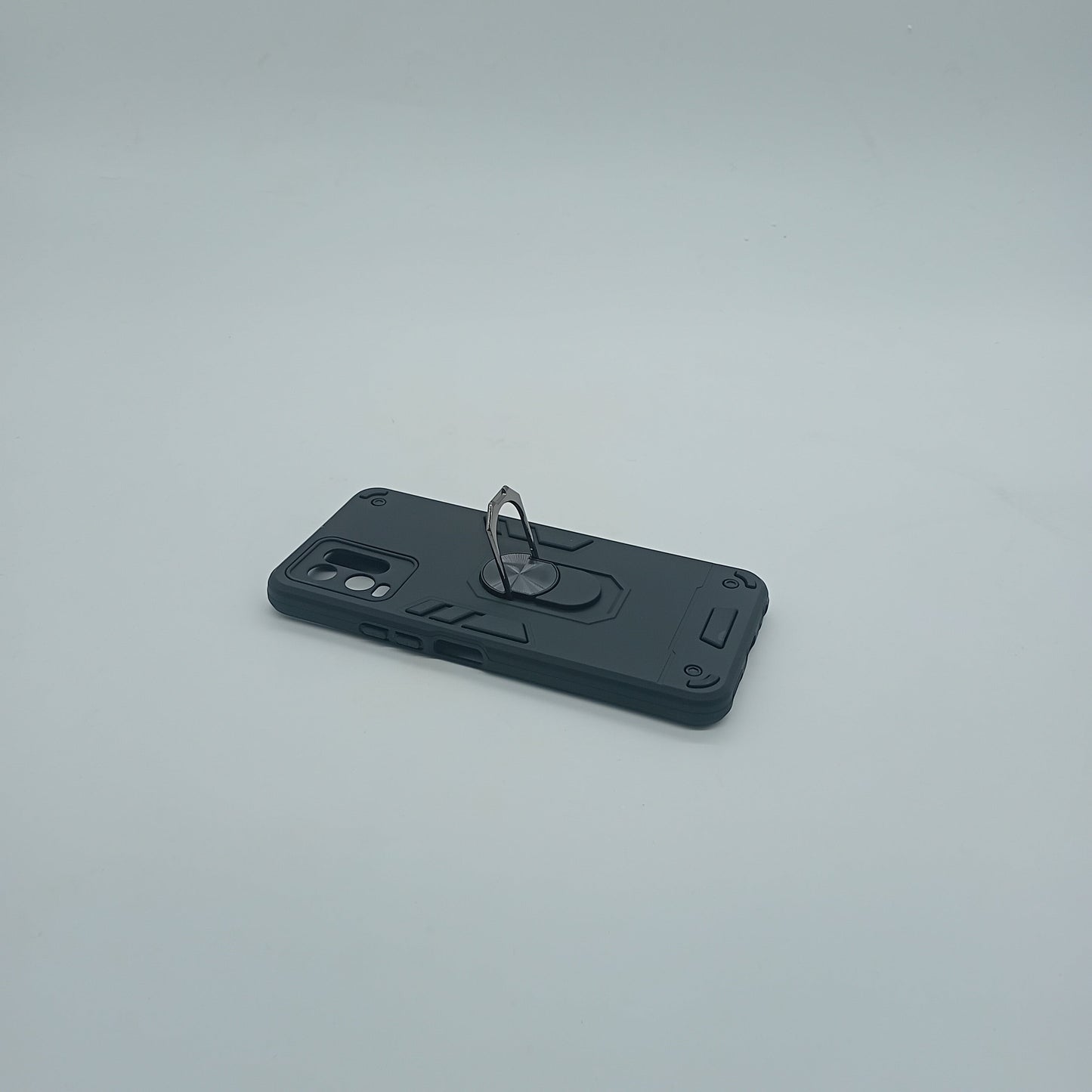 Vivo Y21 Hard PC Case with ring holder Shockproof Slim back Cover