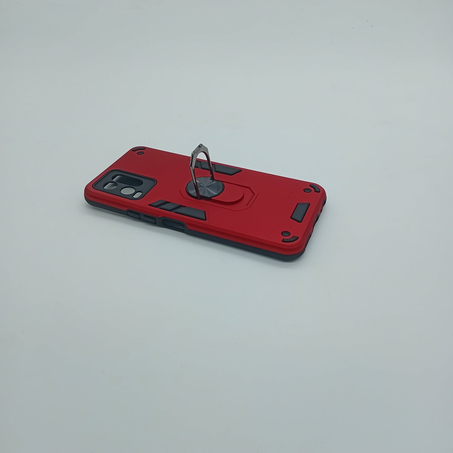 Vivo Y21 Hard PC Case with ring holder Shockproof Slim back Cover