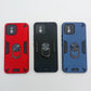 Vivo Y02 Hard PC Case with ring holder Shockproof Slim back Cover