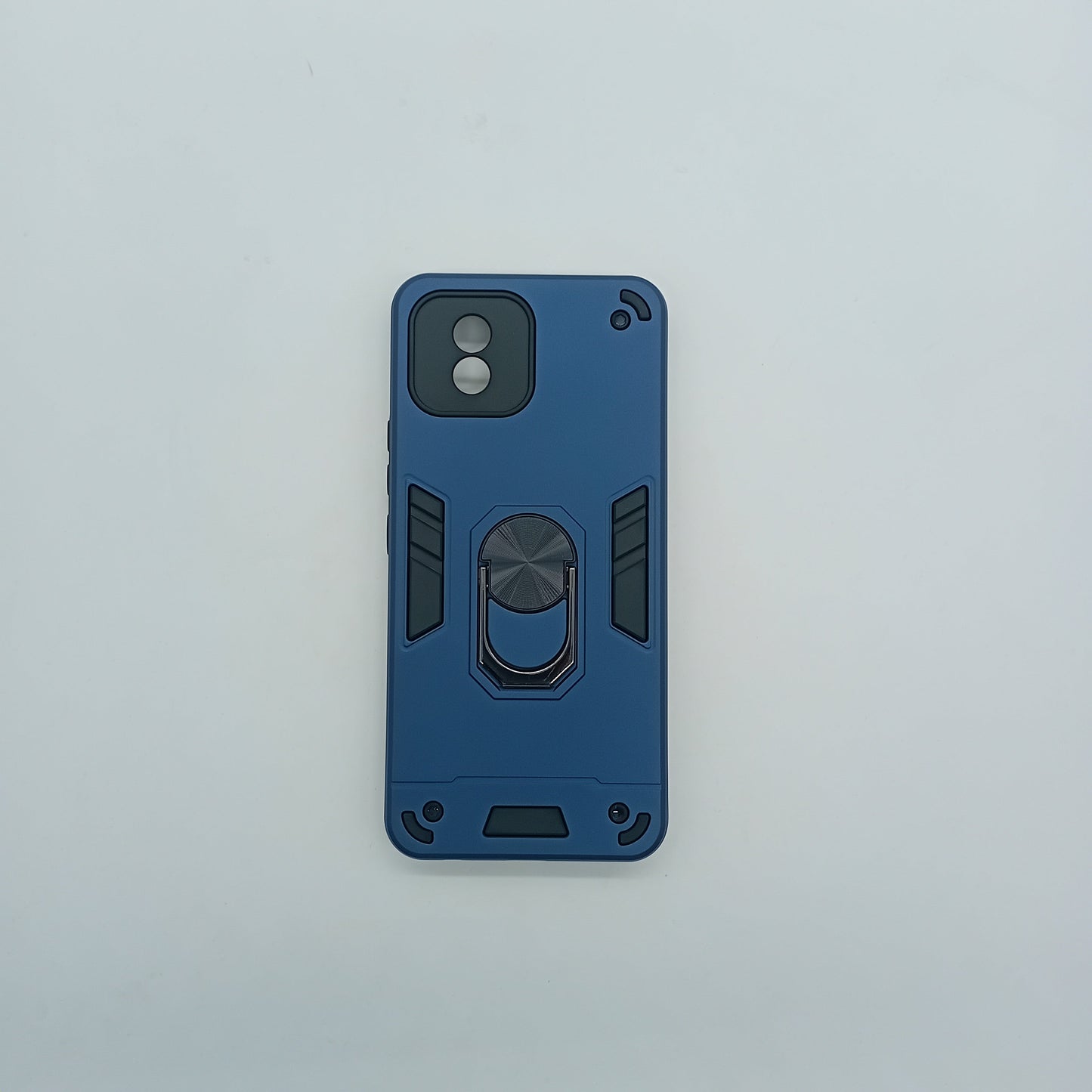 Vivo Y02 Hard PC Case with ring holder Shockproof Slim back Cover