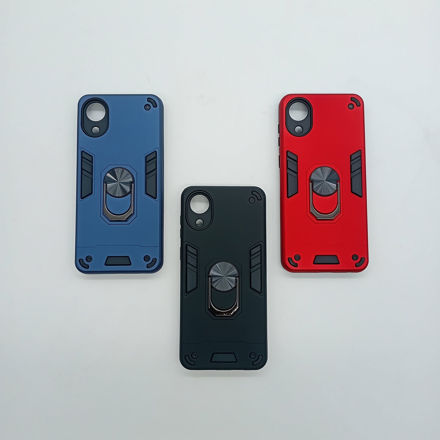 Samsung A03 Core Hard PC Case with ring holder Shockproof Slim back Cover
