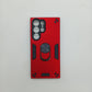 Samsung S23 Ultra Hard PC Case with ring holder Shockproof Slim back Cover