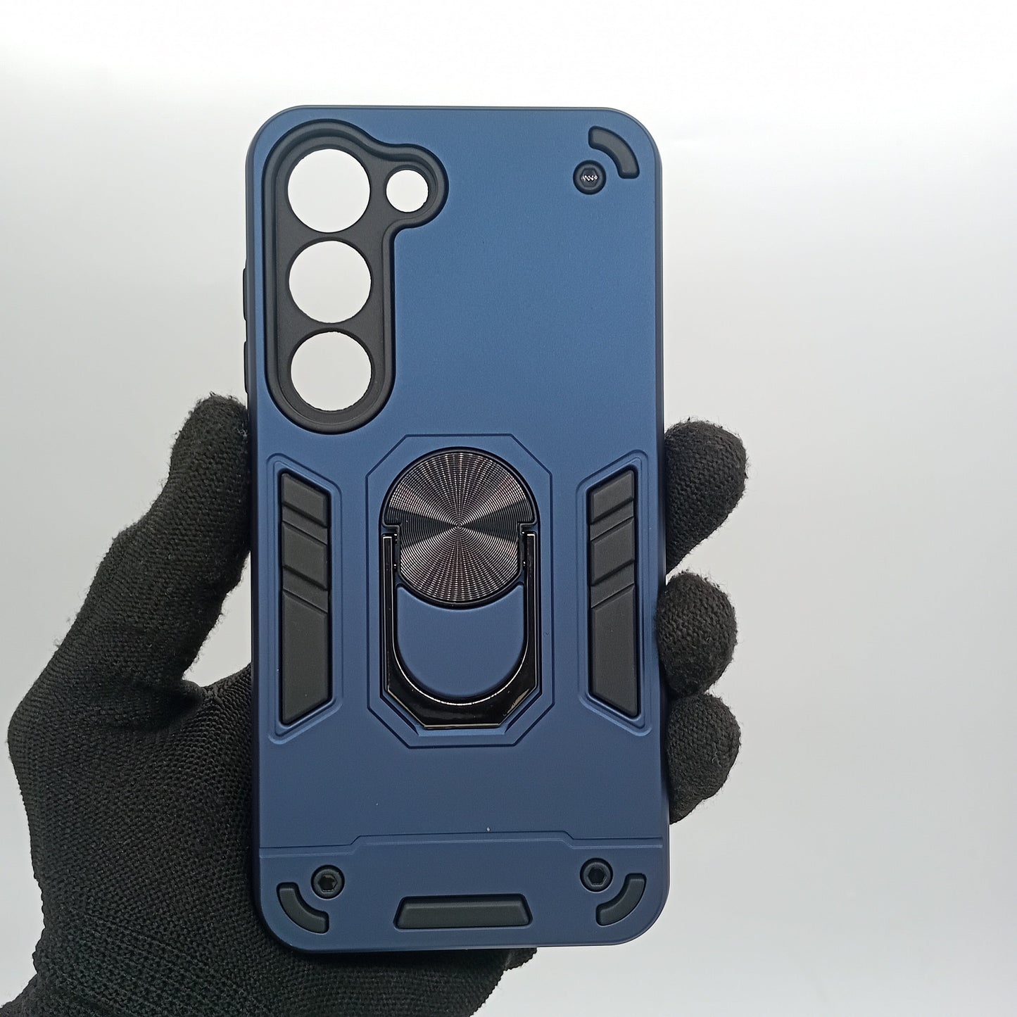 Samsung S23 Hard PC Case with ring holder Shockproof Slim back Cover