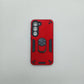 Samsung S23 Hard PC Case with ring holder Shockproof Slim back Cover