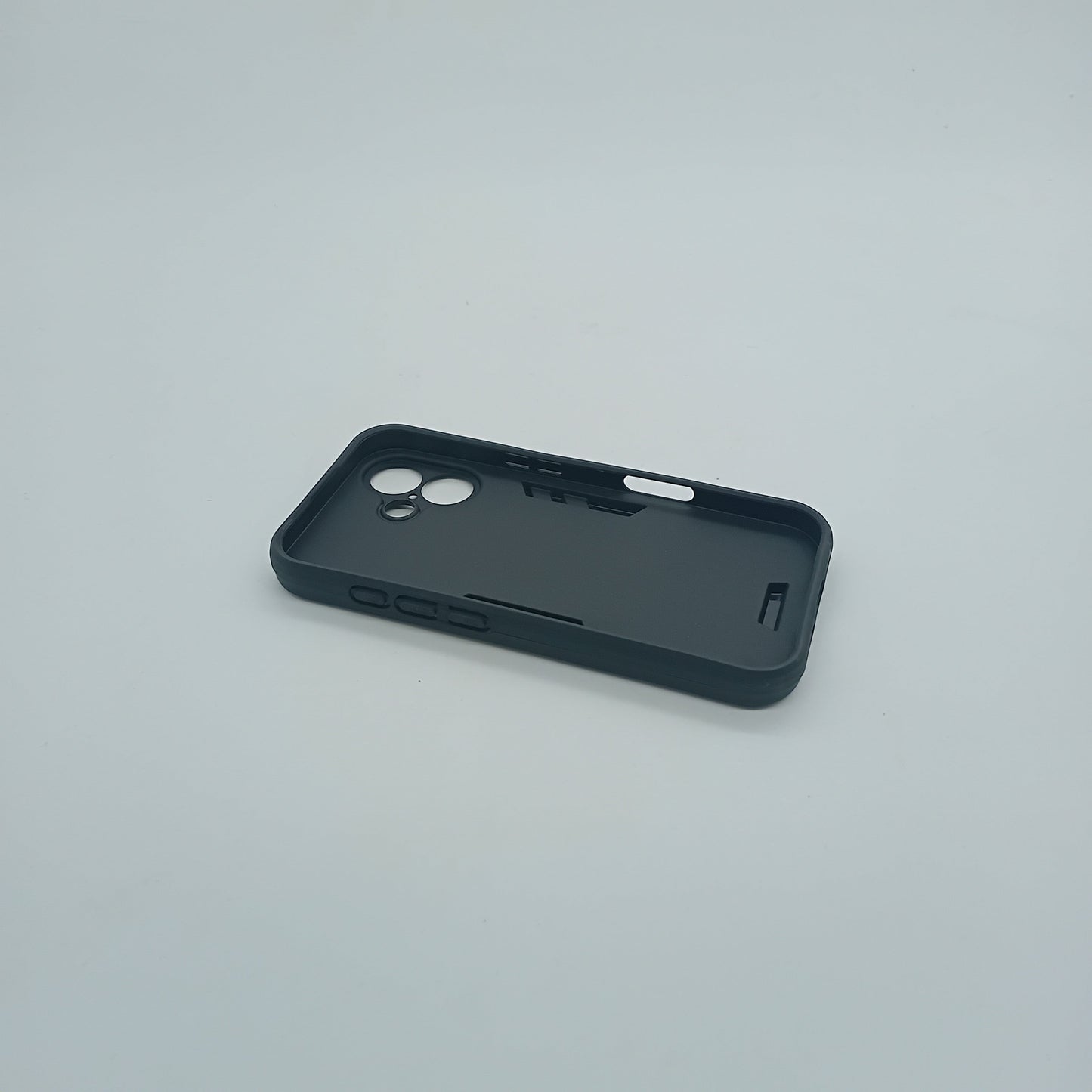 iPhone 16 Hard PC Case with ring holder Shockproof Slim back Cover