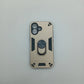 iPhone 16 Hard PC Case with ring holder Shockproof Slim back Cover