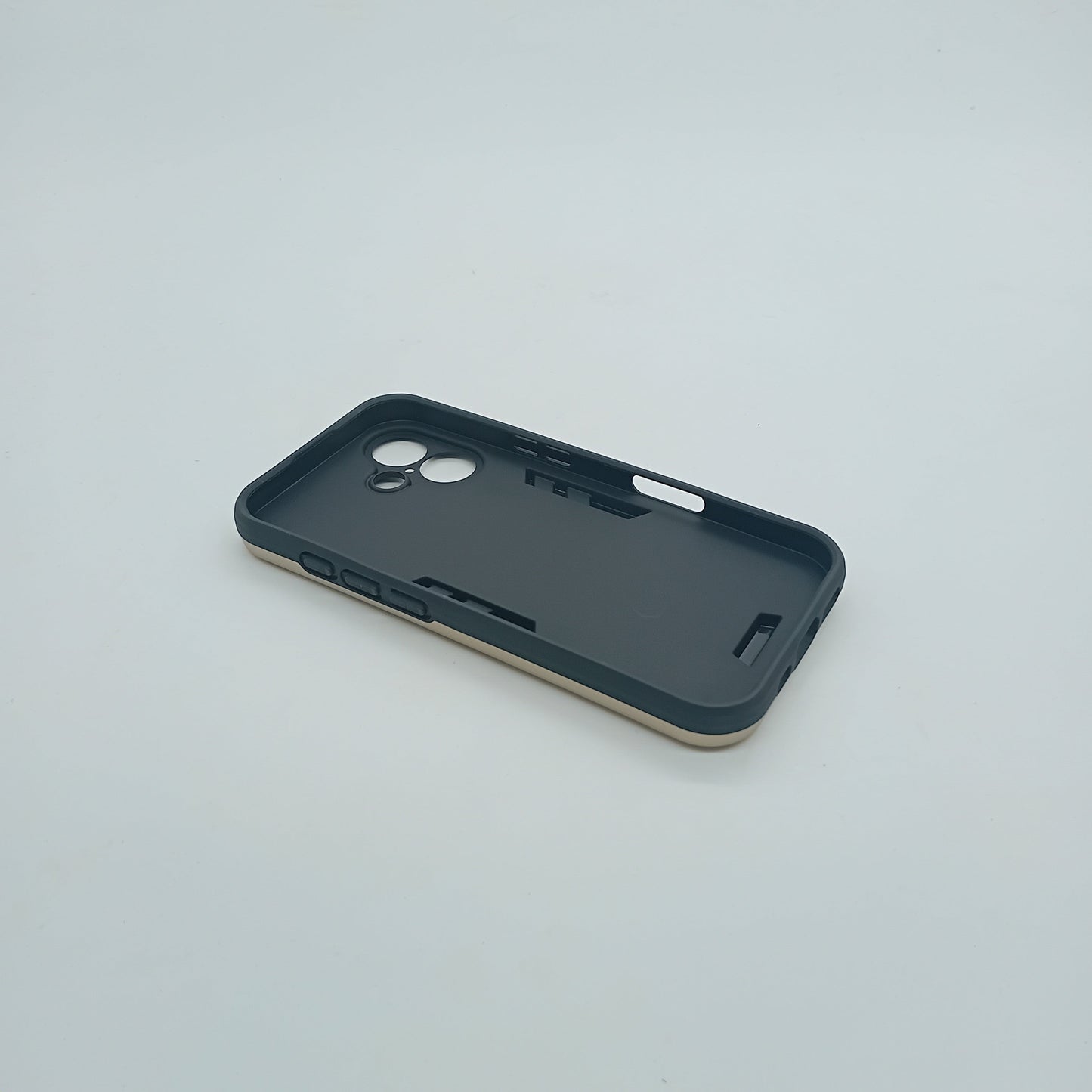 iPhone 16 Hard PC Case with ring holder Shockproof Slim back Cover