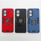 OPPO A58 4G Hard PC Case with ring holder Shockproof Slim back Cover