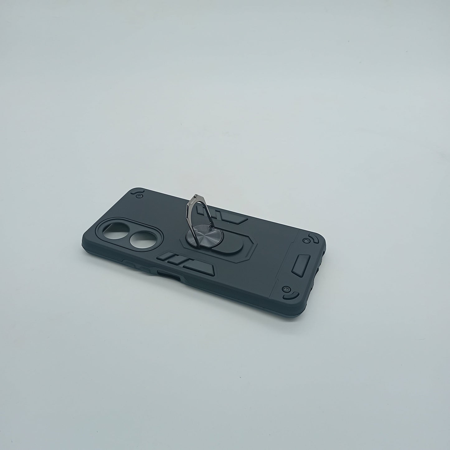 OPPO A58 4G Hard PC Case with ring holder Shockproof Slim back Cover