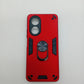 OPPO A58 4G Hard PC Case with ring holder Shockproof Slim back Cover