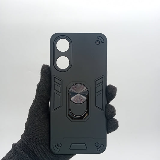 OPPO A78 5G Hard PC Case with ring holder Shockproof Slim back Cover