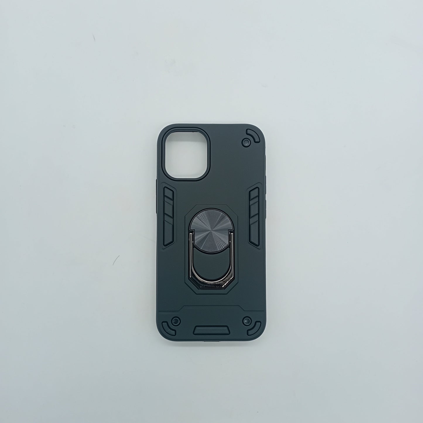 iPhone 12 Mini Hard PC Case with ring holder Shockproof Slim back Cover
