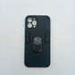 iPhone 12 Pro Max Hard PC Case with ring holder Shockproof Slim back Cover