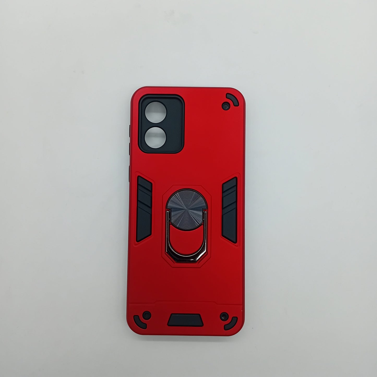 Motorola E13 Hard PC Case with ring holder Shockproof Slim back Cover