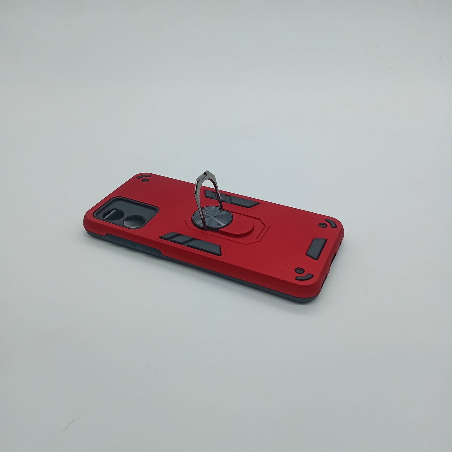 Motorola E13 Hard PC Case with ring holder Shockproof Slim back Cover