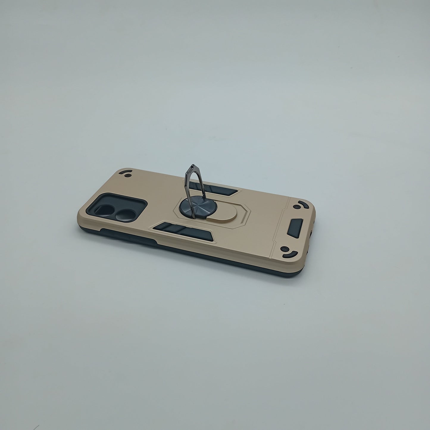 Motorola E13 Hard PC Case with ring holder Shockproof Slim back Cover