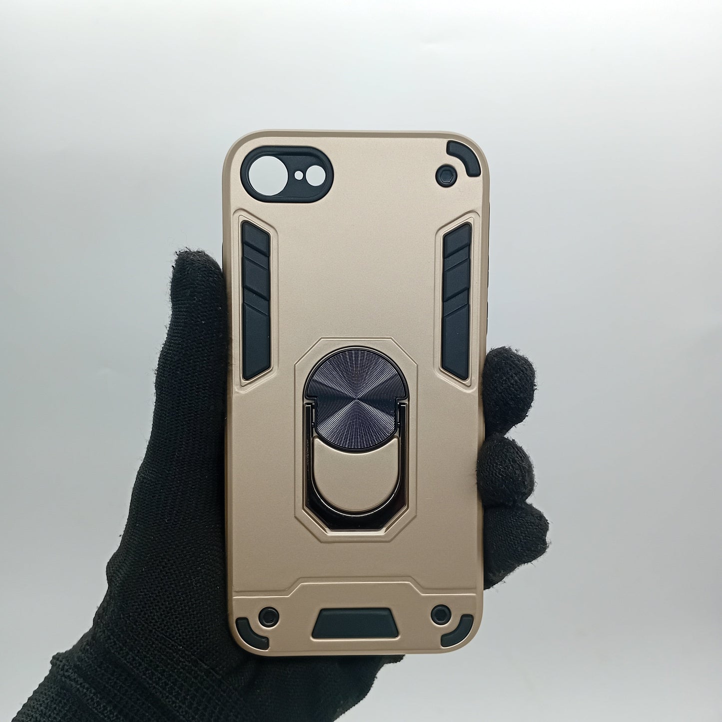 iPhone 7 Hard PC Case with ring holder Shockproof Slim back Cover
